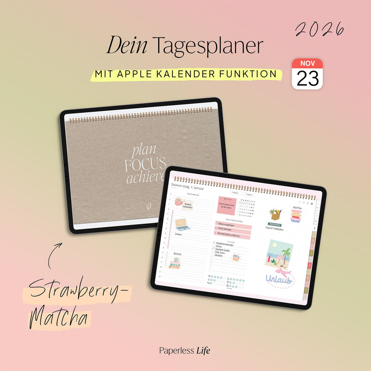 Digitaler Tagesplaner 2026 | Paperless Basics