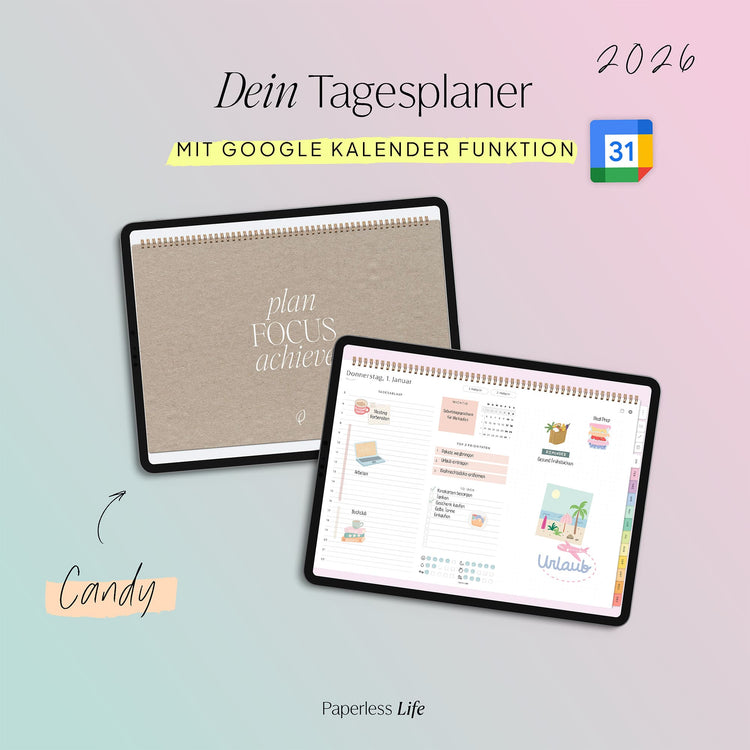 Digitaler Tagesplaner 2026 | Paperless Basics