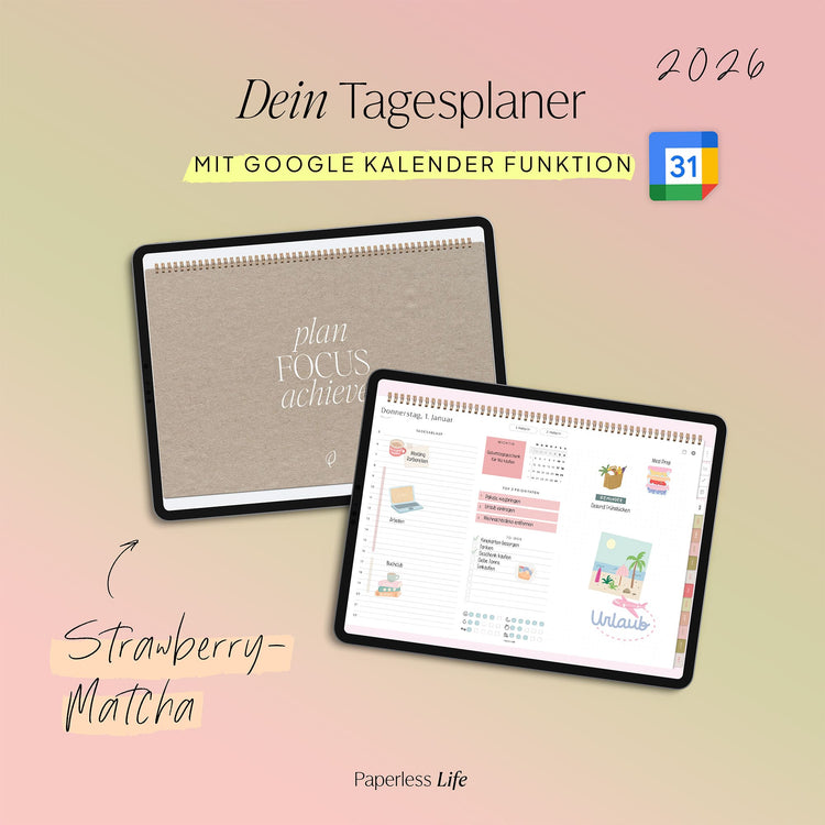 Digitaler Tagesplaner 2026 | Paperless Basics