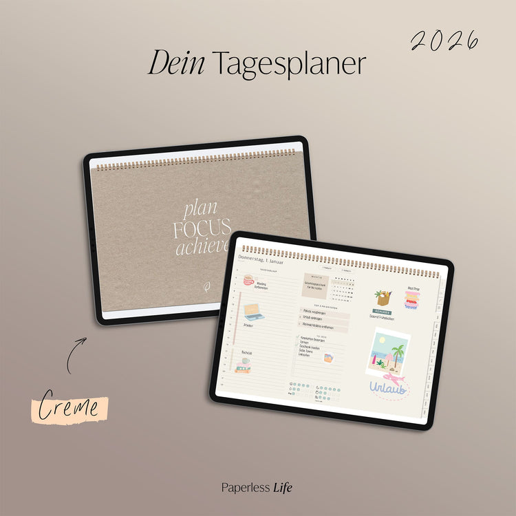 Digitaler Tagesplaner 2026 | Paperless Basics