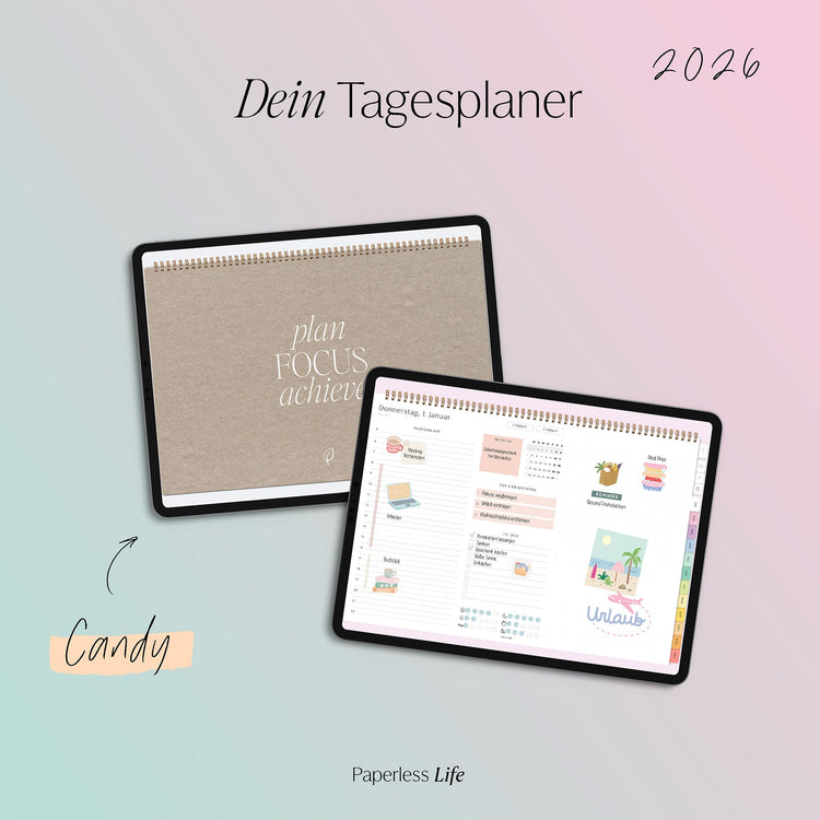 Digitaler Tagesplaner 2026 | Paperless Basics