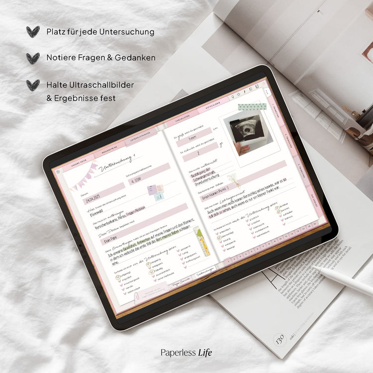 Digitales Schwangerschaftstagebuch