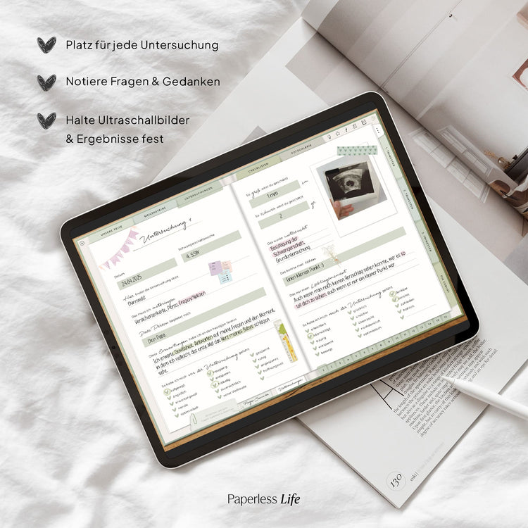 Digitales Schwangerschaftstagebuch