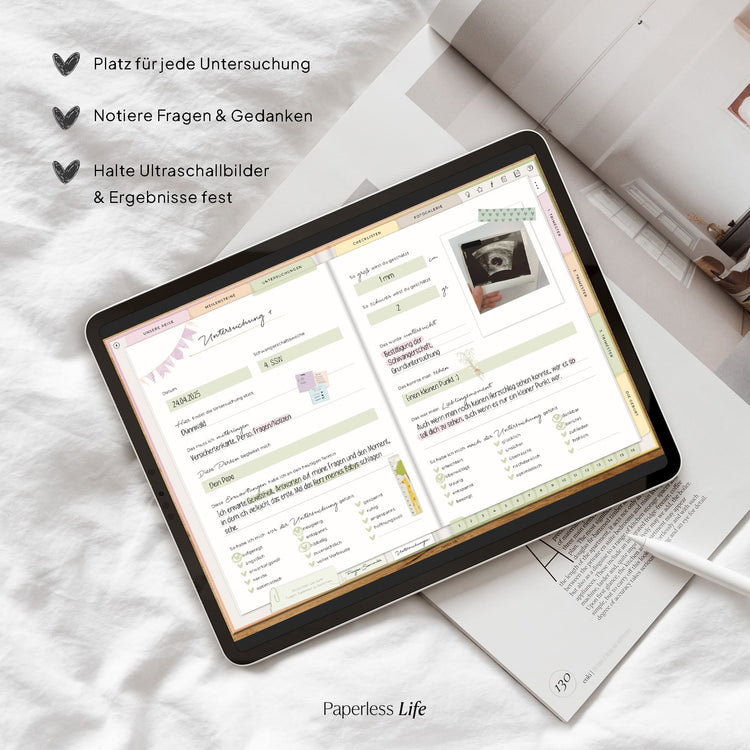 Digitales Schwangerschaftstagebuch