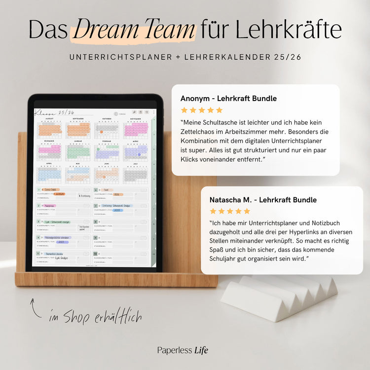 Digitaler Lehrerkalender Grundschule 25/26 "Der Gamechanger"