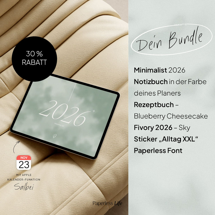 Digitales Expert-Bundle 2026 | Minimalist