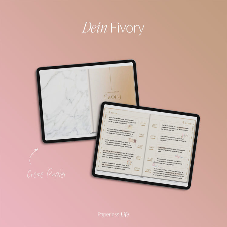 Fivory – Das 5-Jahres-Tagebuch