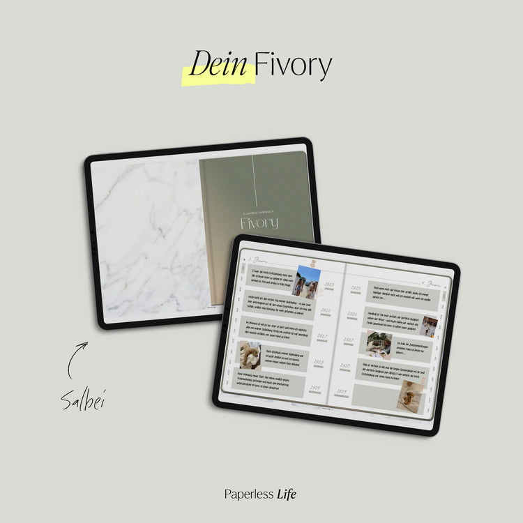 Fivory – Das 5-Jahres-Tagebuch