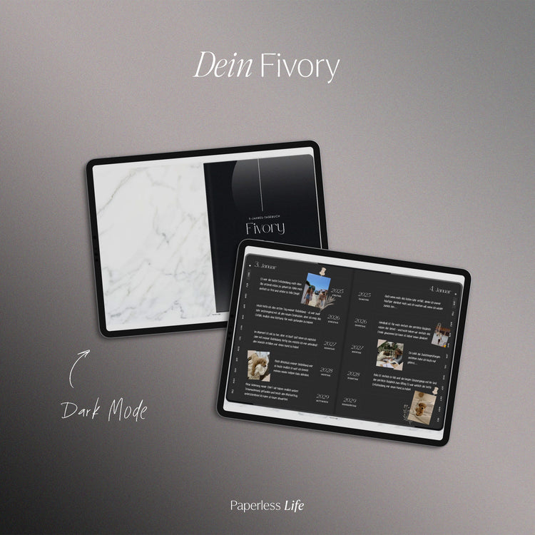 Fivory – Das 5-Jahres-Tagebuch