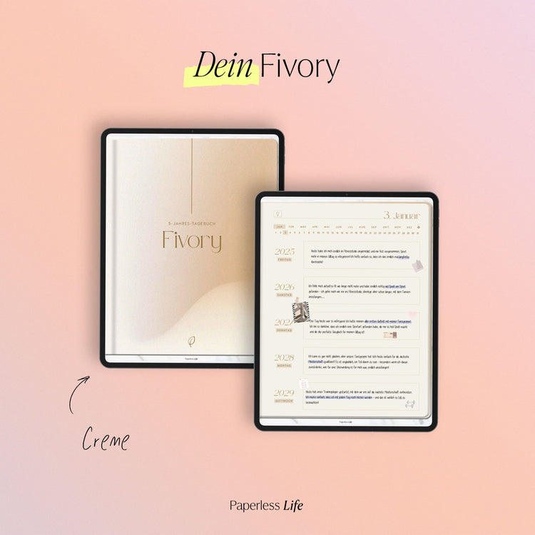 Fivory – Das 5-Jahres-Tagebuch