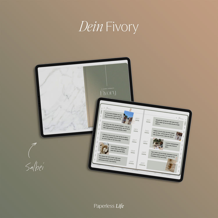 Fivory – Das 5-Jahres-Tagebuch