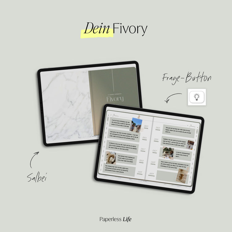 Fivory – Das 5-Jahres-Tagebuch