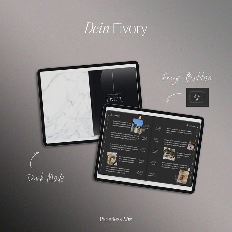 Fivory – Das 5-Jahres-Tagebuch