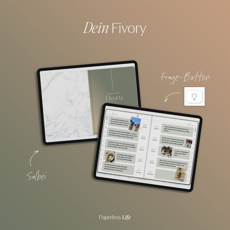 Fivory – Das 5-Jahres-Tagebuch