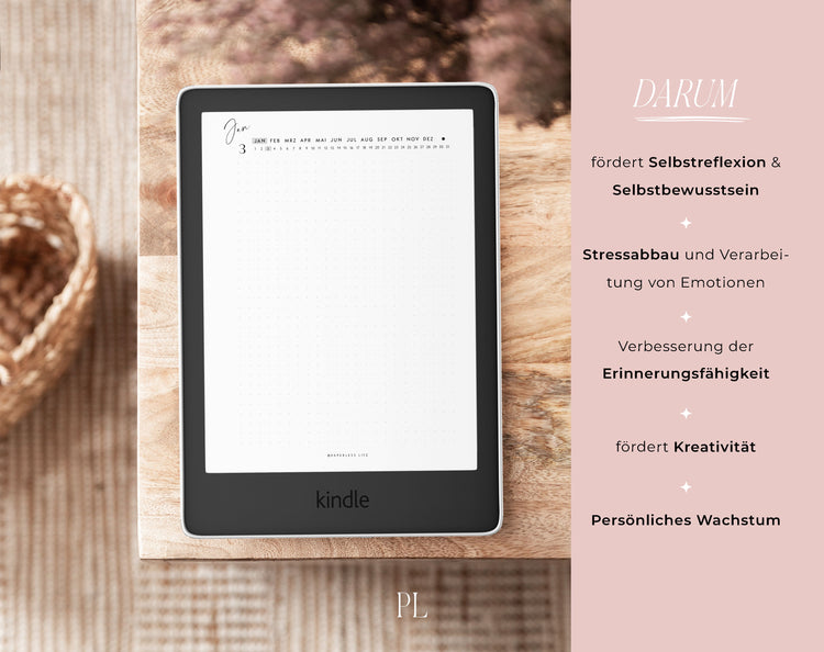 Digital diary for Kindle Scribe