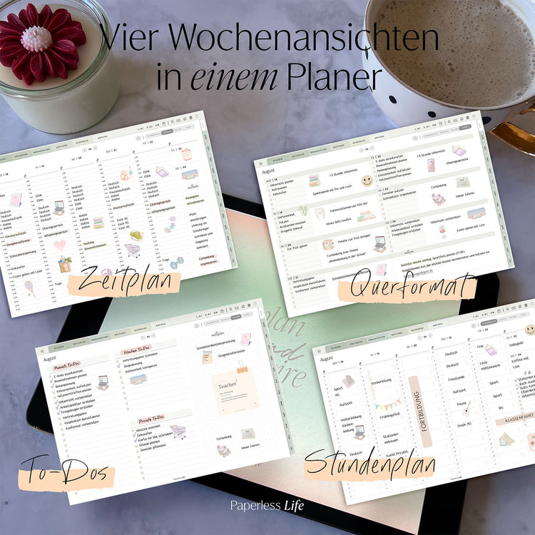 Digitaler Planer für die Schulleitung 25/26