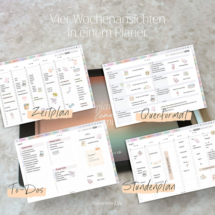 Digitaler Planer für die Schulleitung 25/26