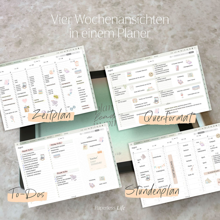 Digitaler Planer für die Schulleitung 25/26