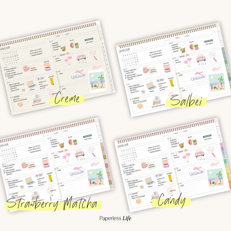 Digital Weekly Planner 2025