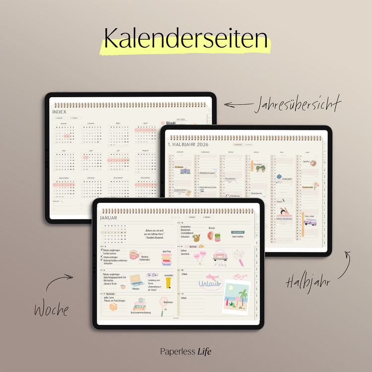 Digital Weekly Planner 2025