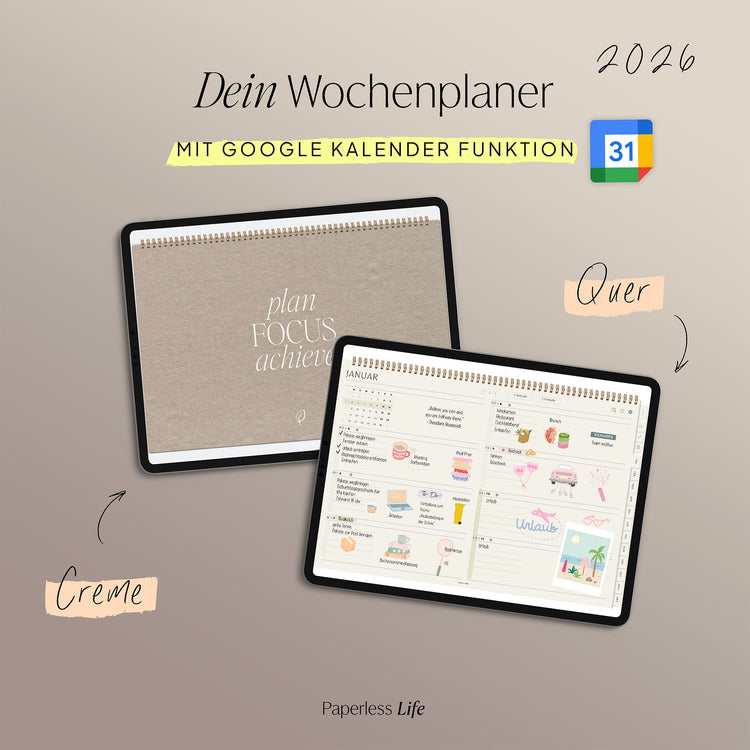 Digital Weekly Planner 2025