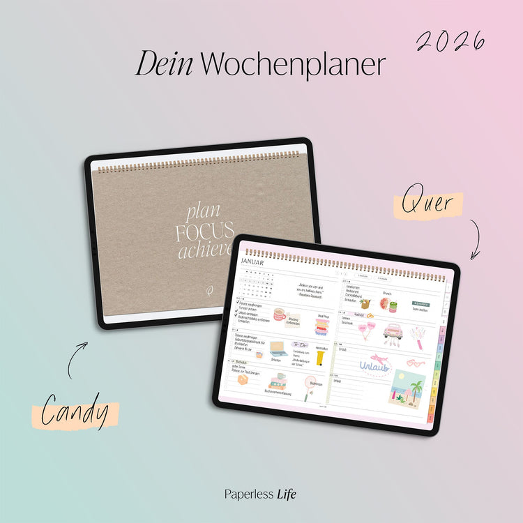 Digital Weekly Planner 2025