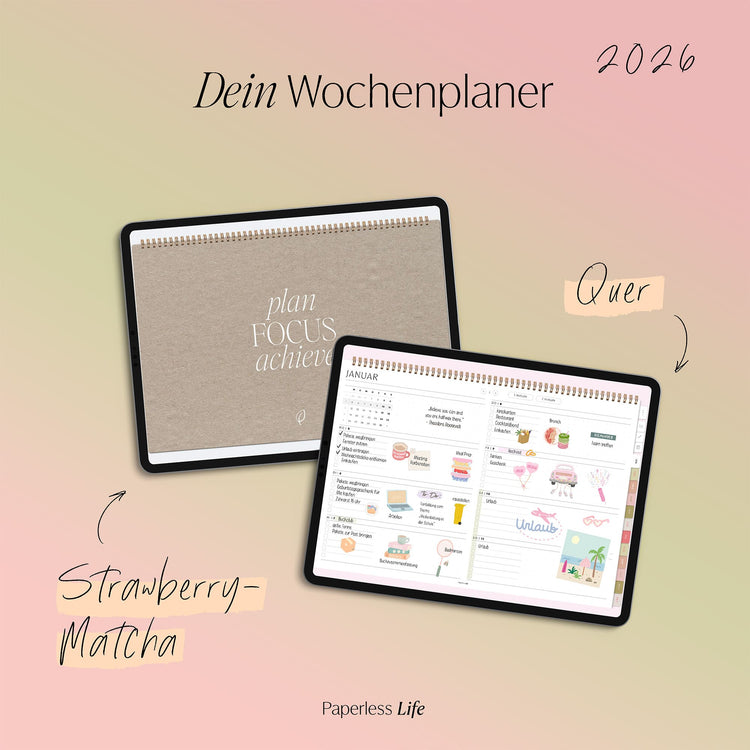 Digital Weekly Planner 2025