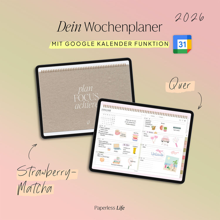 Digital Weekly Planner 2025