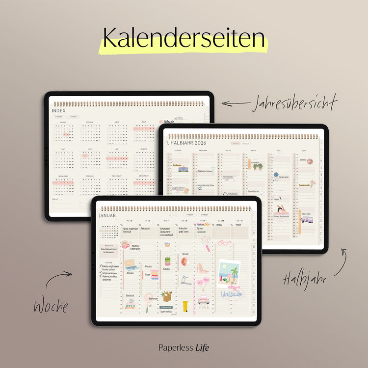 Digital Weekly Planner 2025