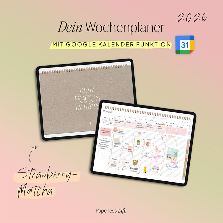 Digital Weekly Planner 2025