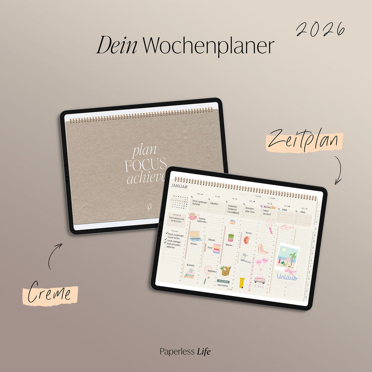 Digital Weekly Planner 2025