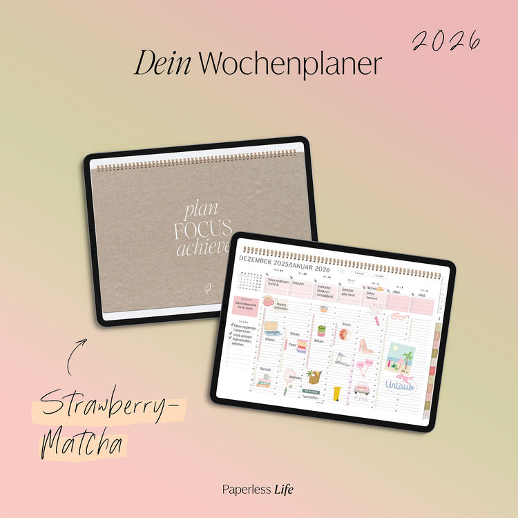 Digital Weekly Planner 2025