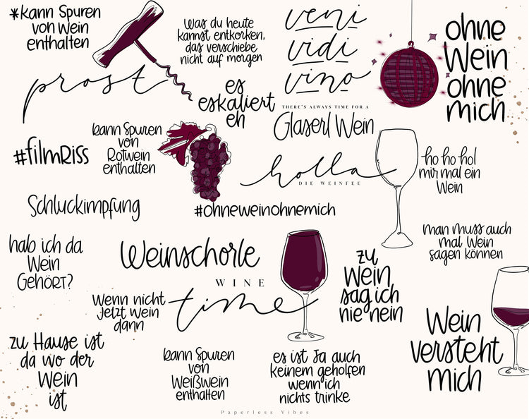 150+ Instagram Story Stickers - 🍷 Wine