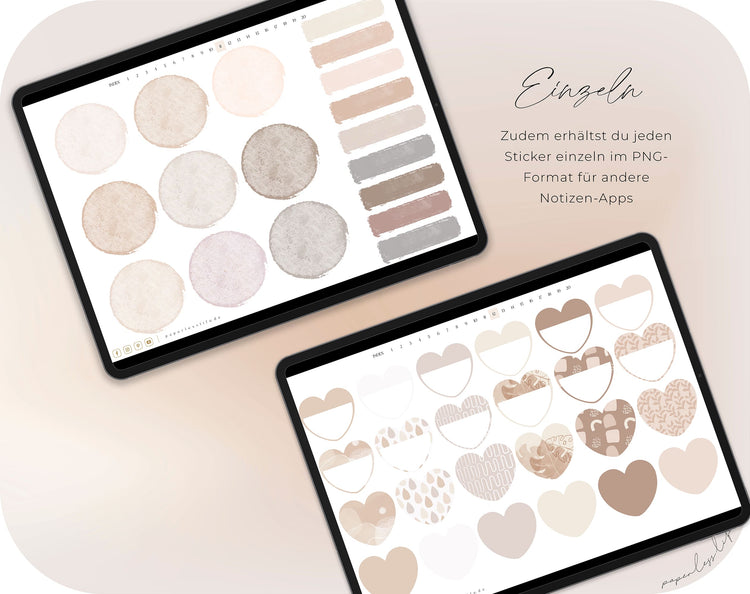 700+ Digital Stickers | Blush