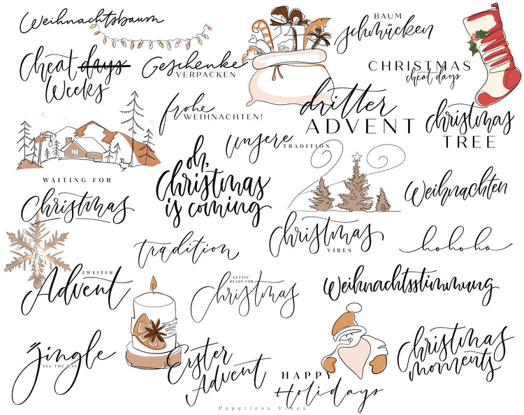 185 Instagram Story Sticker 🎄Weihnachten