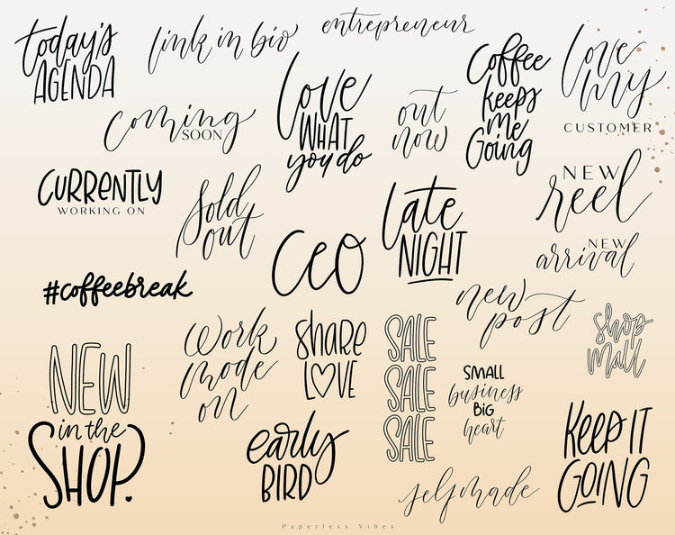 200+ Instagram Story Stickers - 🏷️ Business