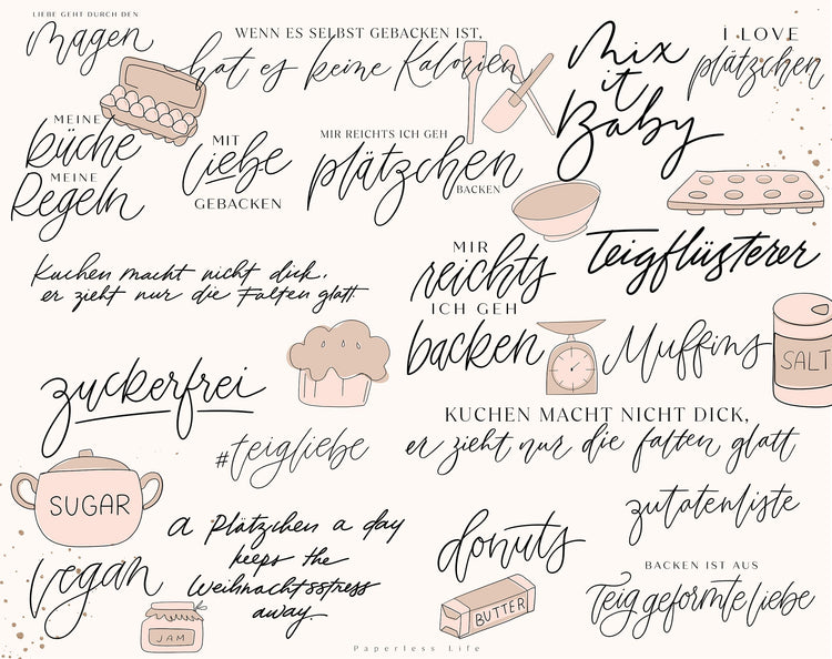 160 Instagram Story Stickers - 🧁 Baking