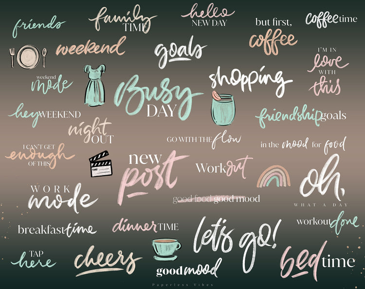 140+ Instagram Story Stickers - 🌤️ Everyday Basics