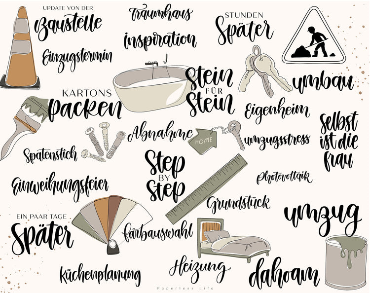 160+ Instagram Story Stickers - 🔨 House Building