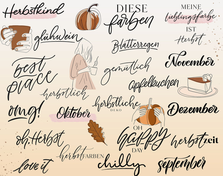 150+ Instagram Story Stickers - 🍂 Autumn II