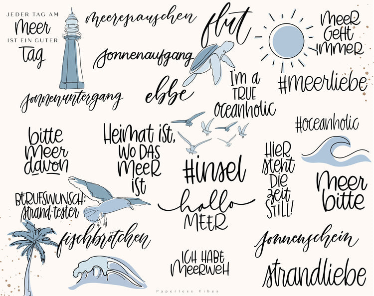 160+ Instagram Story Stickers - 🌊 Sea