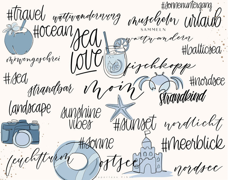 160+ Instagram Story Stickers - 🌊 Sea