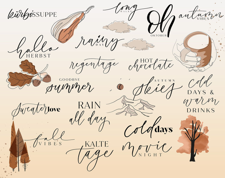 150+ Instagram Story Stickers - 🍂 Autumn II