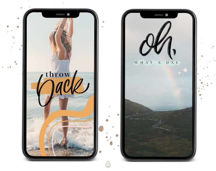 210+ Instagram Story Stickers - ☀️ Basic Set 1