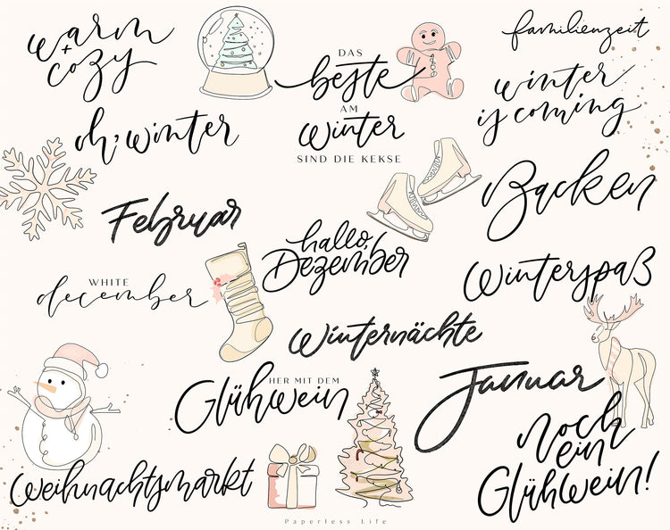 150+ Instagram Story Stickers - ❄️ Winter