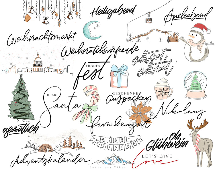 185 Instagram Story Sticker 🎄Weihnachten