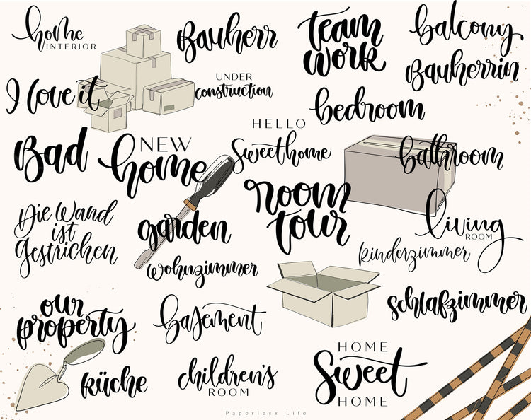 160+ Instagram Story Stickers - 🔨 House Building