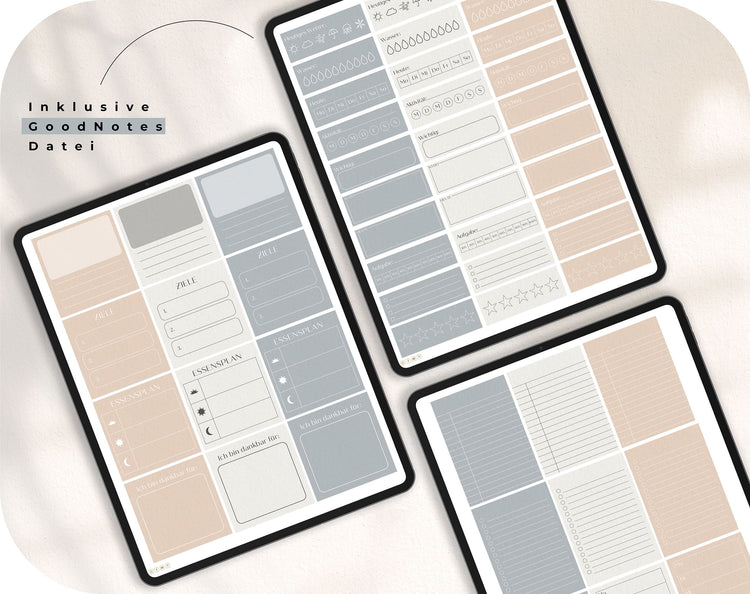 75 Digital Stickers | Planning Stickers Basic for Goodnotes and much more