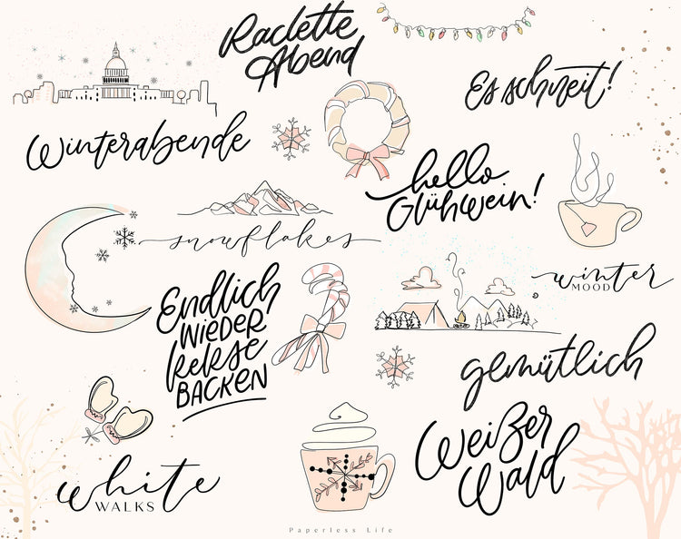 150+ Instagram Story Stickers - ❄️ Winter