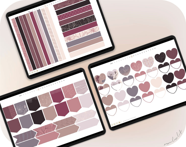 400+ Digital Stickers | Self Love including Goodnotes Sticker Book